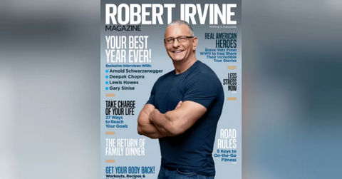 Robert irvine magazine