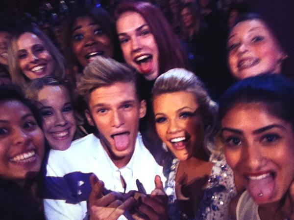 Cody simpson dancing with the stars selfie