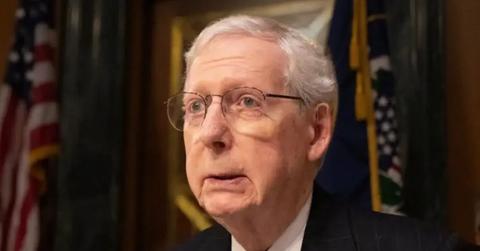 Photo of Mitch McConnell.