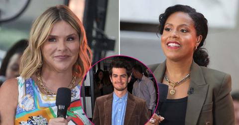 Jenna Bush Hager, Sheinelle Jones, Andrew Garfield
