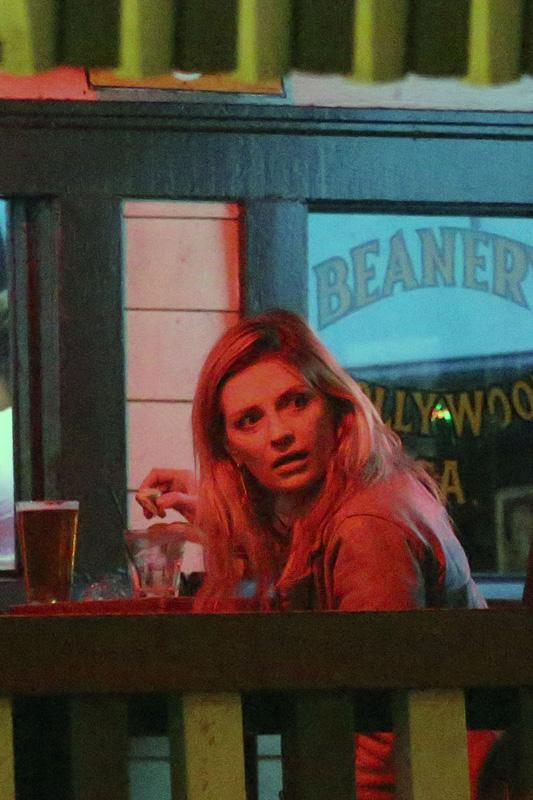 EXCLUSIVE: **PREMIUM RATES APPLY** Mischa Barton sparks fresh fears for her health as she is seen drinking all night