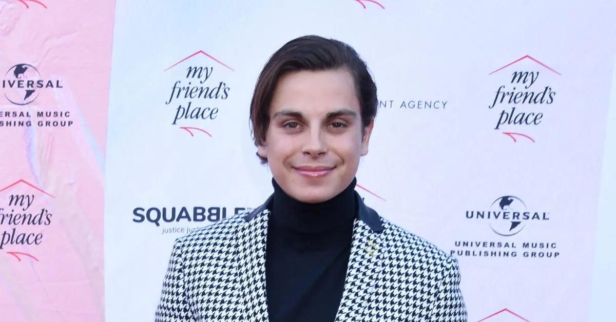 Photo of The actress mentioned her love for her costar Jake T. Austin in her deleted upload.