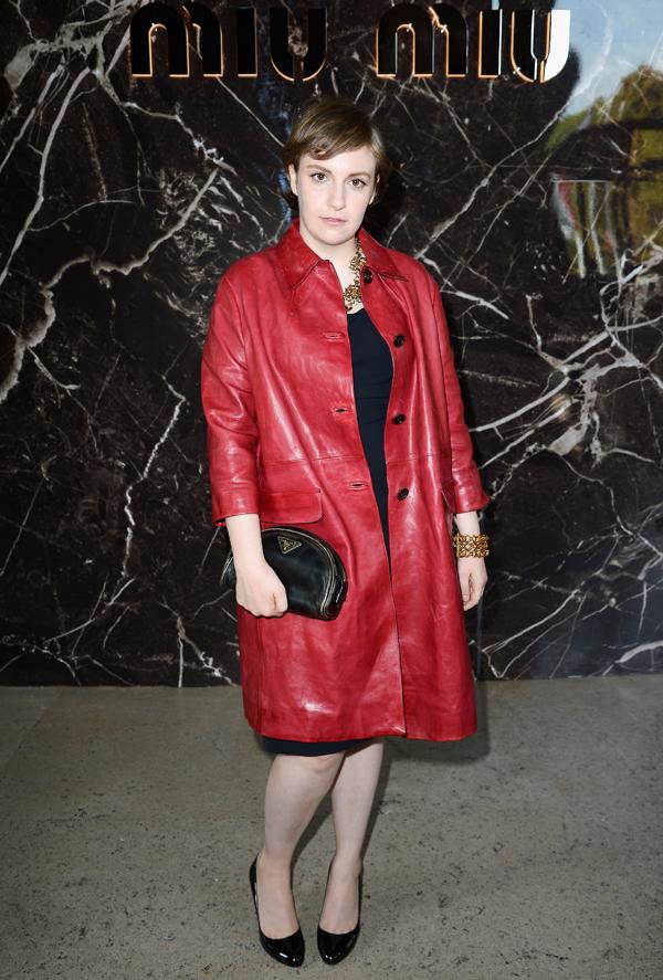 Lena Dunham PFW