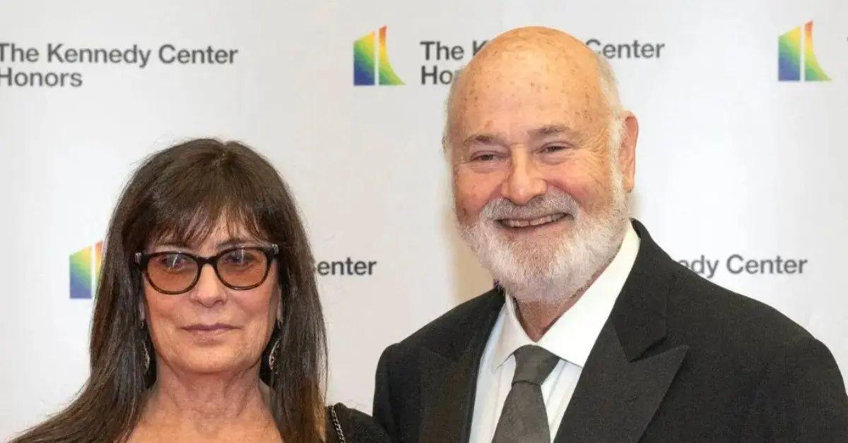 Photo of Rob Reiner and Michael Douglas connected over being the sons of famous men.