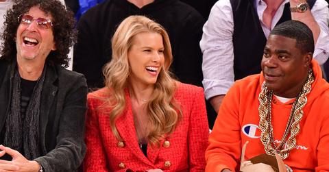 Tracy morgan knicks opener post pic