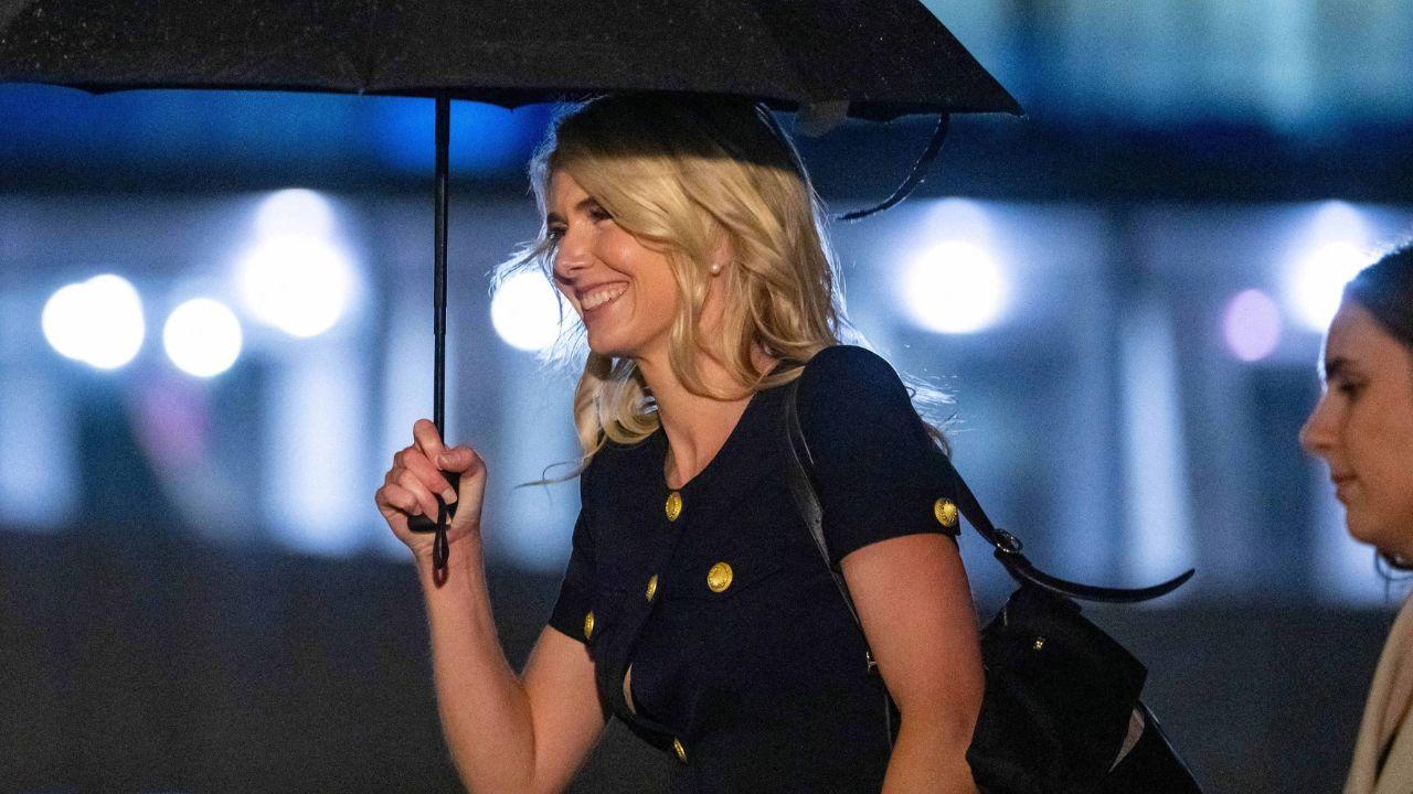 Image of The host joked about Natalie Harp’s reported role in the media ban.