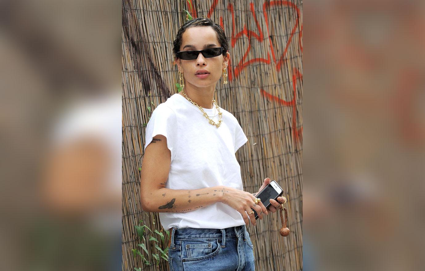 Zoe Kravitz Making a Morning Coffee run