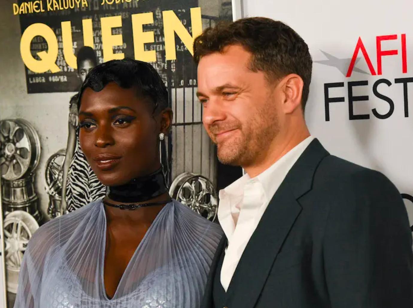 joshua jackson looks upset groceries jodie turner smith