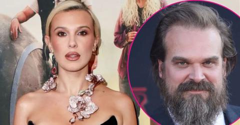 Photo of Millie Bobby Brown and David Harbour