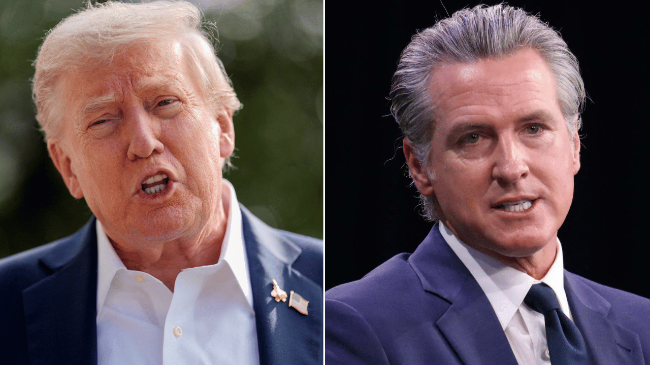 Donald Trump; Gavin Newsom