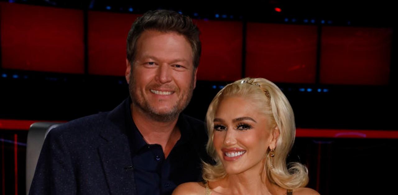 blake shelton gwen stefani kids baking cookies together