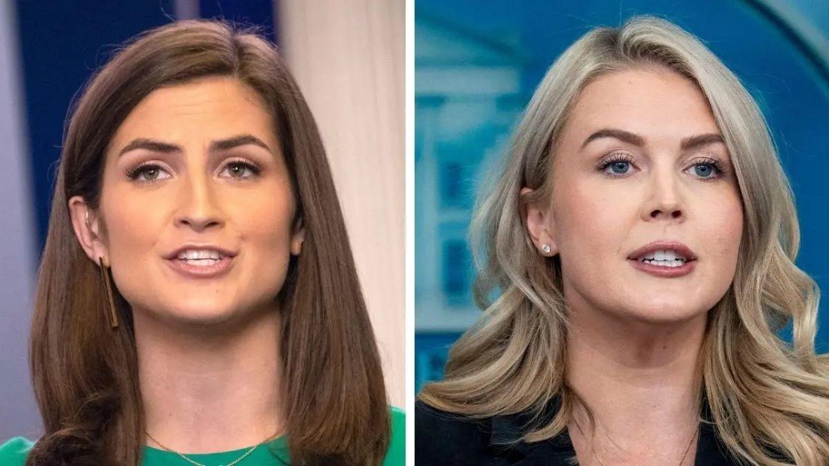 Photo of Kaitlan Collins and Karoline Leavitt's relationship is known to be rocky.