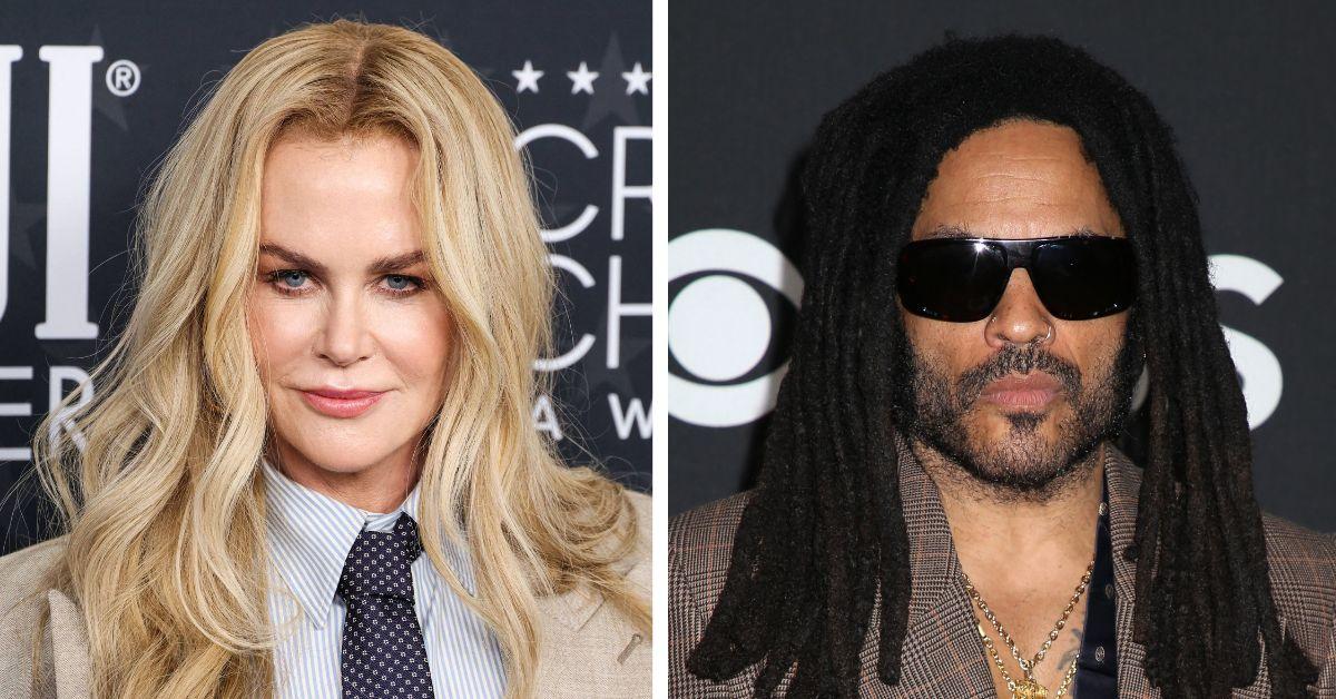 image of Nicole Kidman’s friends want her to date Lenny Kravitz again, a source claimed.