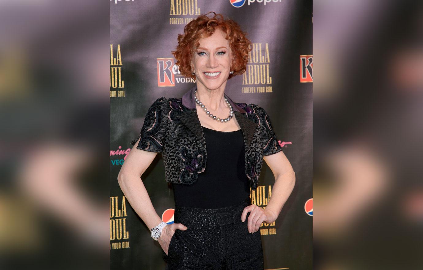 kathy griffin home lung cancer surgery no painkillers greeted by dogs