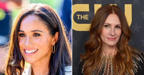 meghan markle determined get closer julia roberts team up
