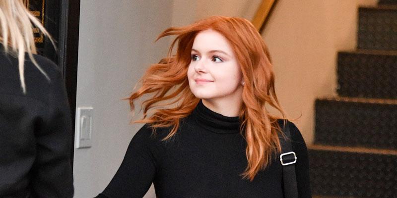 Ariel Winter Flaunts Crop Top & Leggings With Her Red Hair — Pic