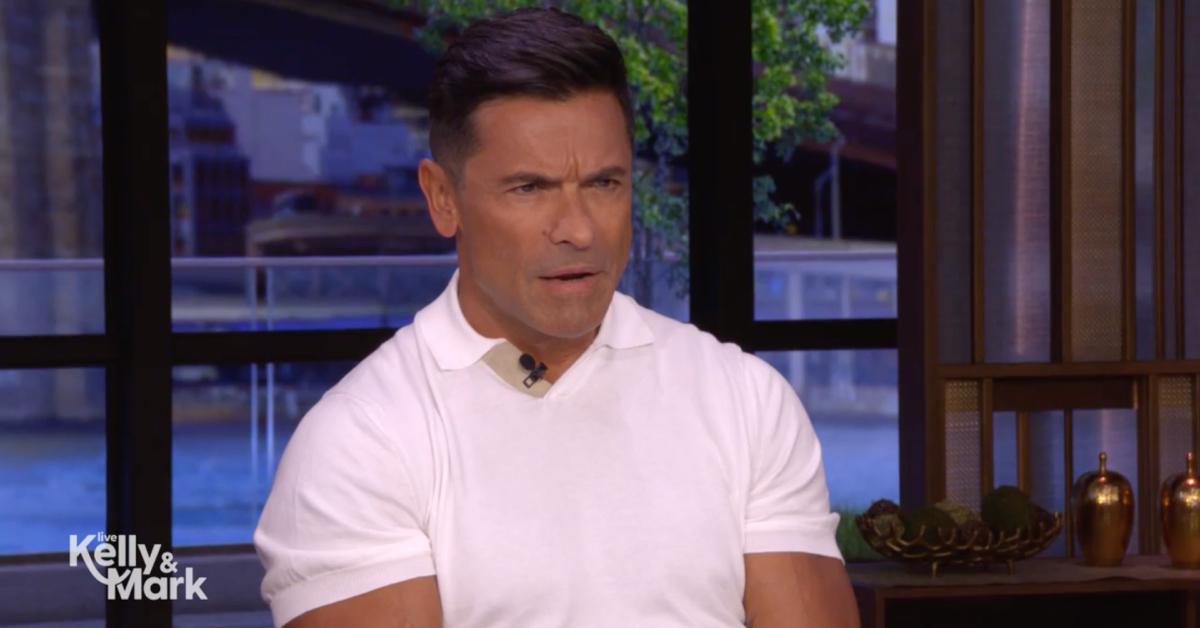 Image of Mark Consuelos was baffled by the encounter.