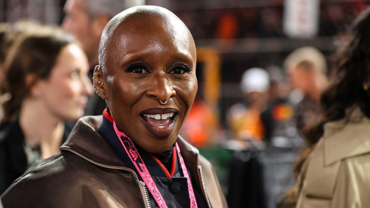 Image of Cynthia Erivo ran the London Marathon just one day before the fan incident.