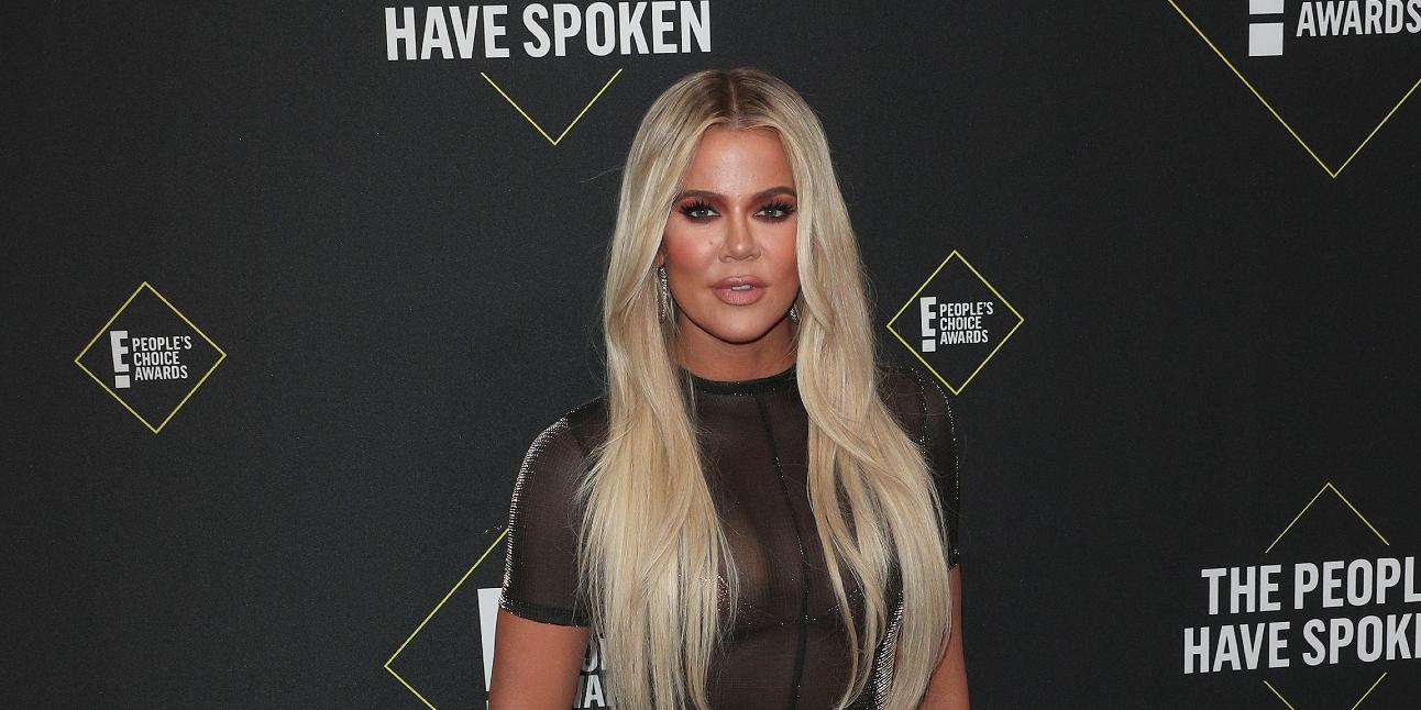 Khloé Kardashian at the 2019 People's Choice Awards