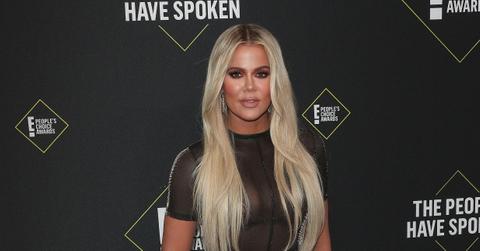 Khloé Kardashian at the 2019 People's Choice Awards