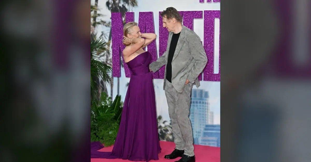 Image of Neeson called the former 'Playboy' model 'terrific.'