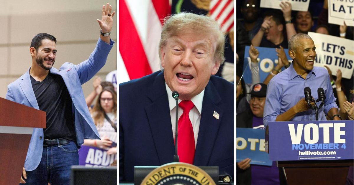 Donald Trump Fires Back at 'Grossly Incompetent' Barack Obama in Late-Night Truth Social Rant After Ex-President Draws Massive Crowd at Ohio Midterm Rally