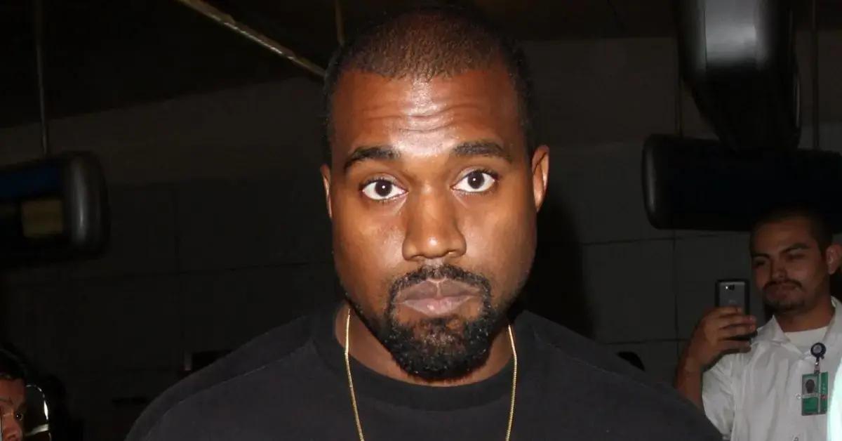 Photo of Kanye West.