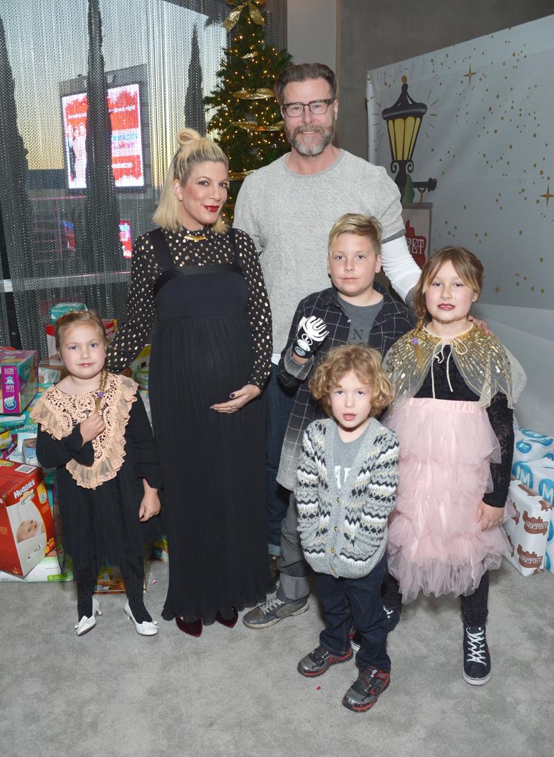 tori spelling pregnant events dean mcdermott