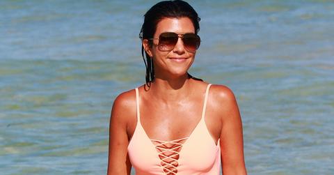 kourtney kardashian weight loss skinny body