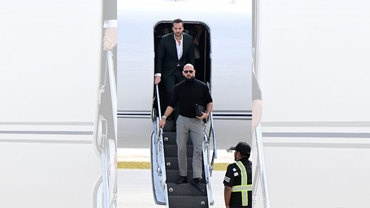 Image of Andrew Tate and Tristan Tate were arrested in Florida after traveling to the U.S. from Romania.