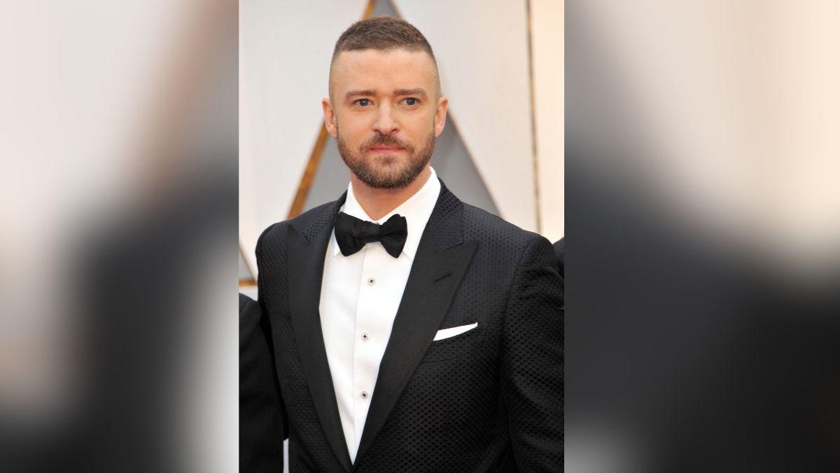 Image of Justin Timberlake was arrested for suspected driving while intoxicated.