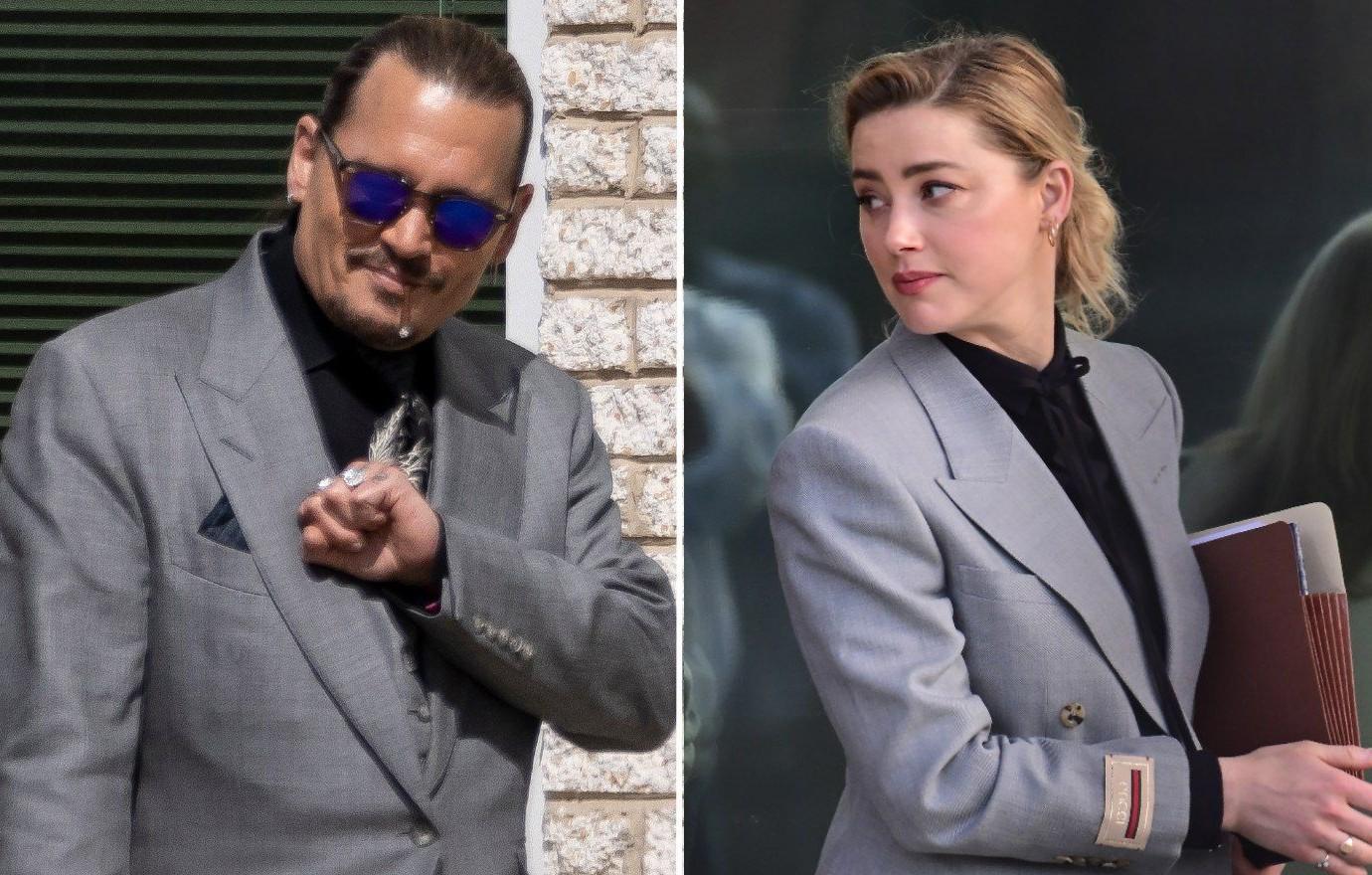 amber heard copying johnny depp outfits mind trickery