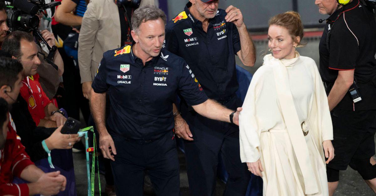 geri halliwell husband christian horner fired f red bull workplace scandal