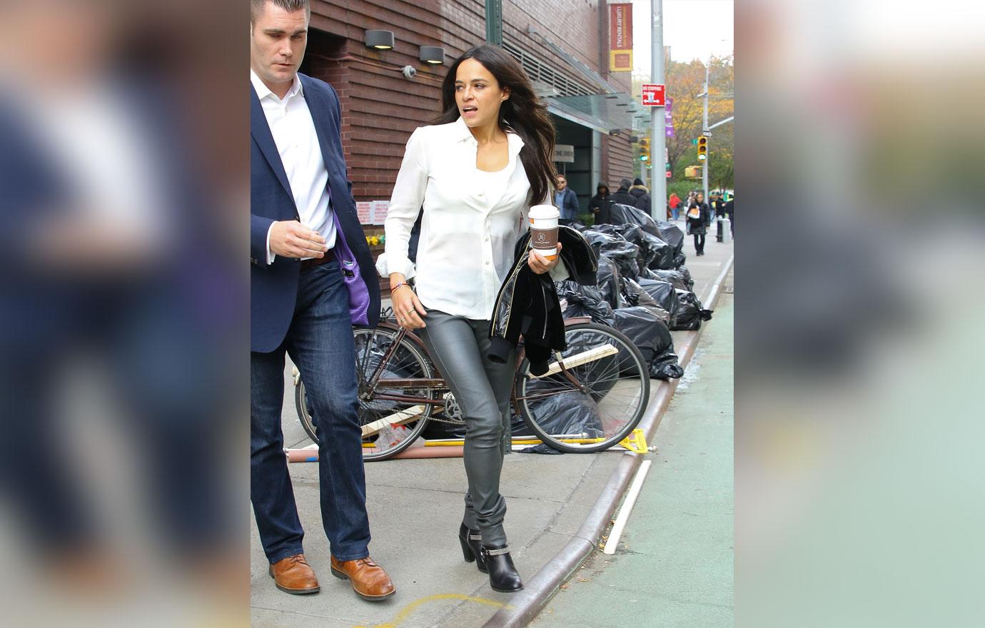 EXCLUSIVE: Michelle Rodriguez was spotted out and about in New York City