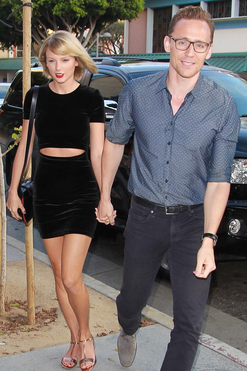 *PREMIUM EXCLUSIVE* Taylor Swift and Tom Hiddleston have a dinner date **WEB EMBARGO UNTIL 10AM PST ON 07/29/16**