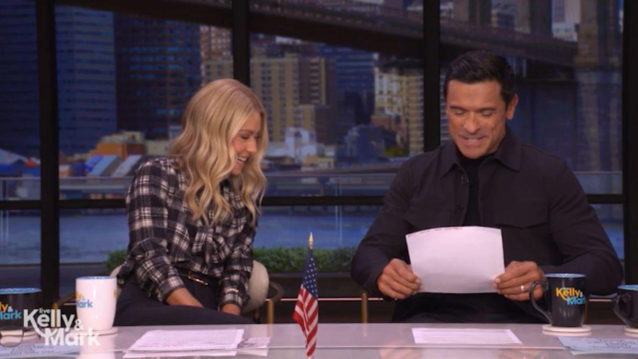 Image of Mark Consuelos shared post-surgery care tips with Kelly Ripa.