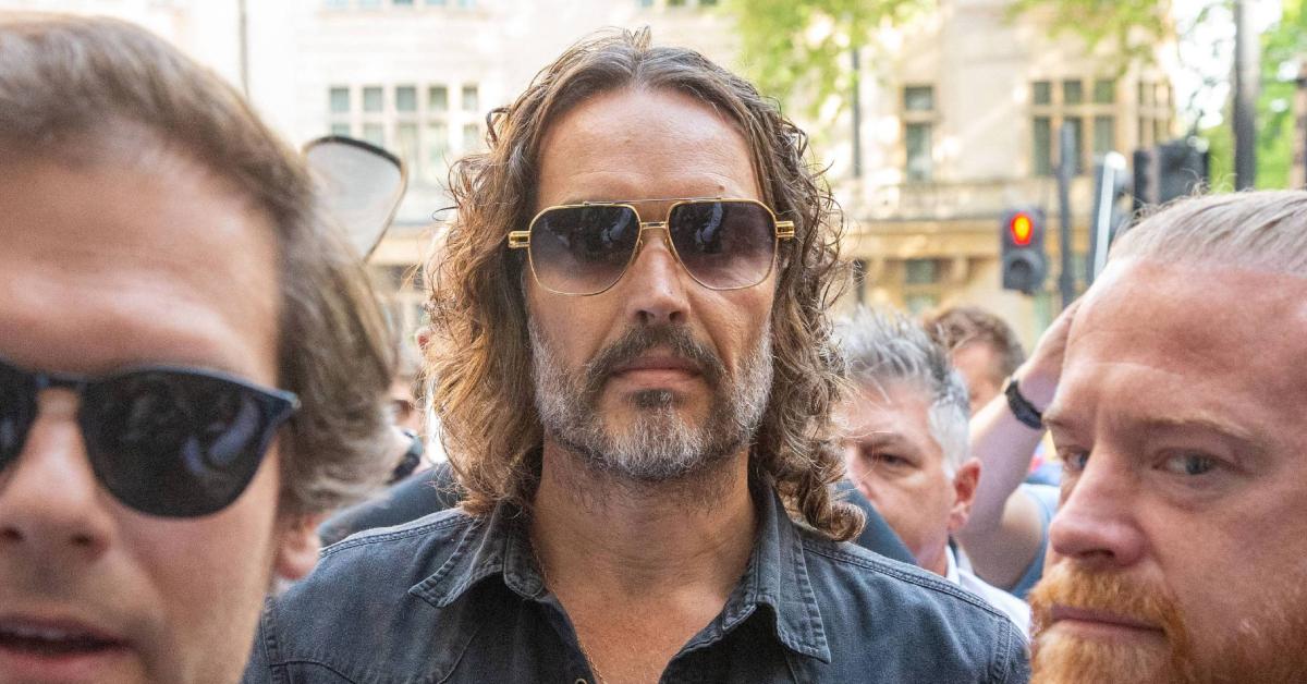russell brand granted bail london rape sexual assault charges photos