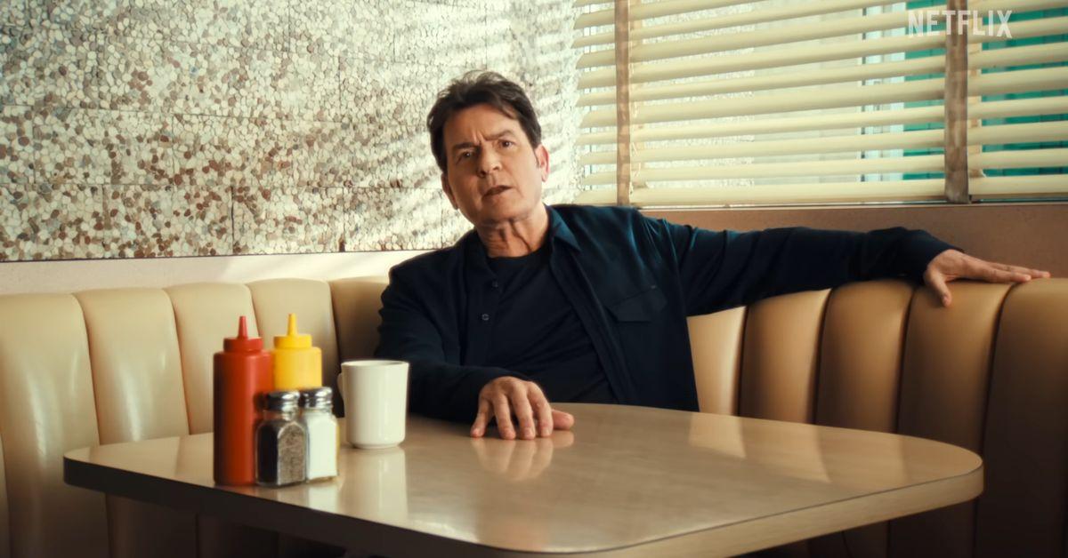 Photo of Charlie Sheen isn't listed as a producer on the documentary.