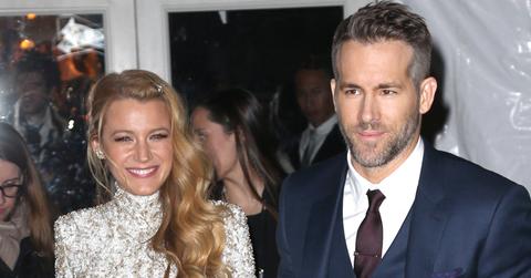 Blake Lively and Ryan Reynolds arrive at the 2016 amFar Gala in New York.