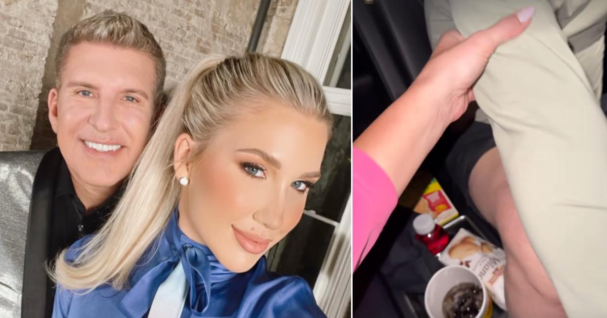 Photo of Todd and Savannah Chrisley.
