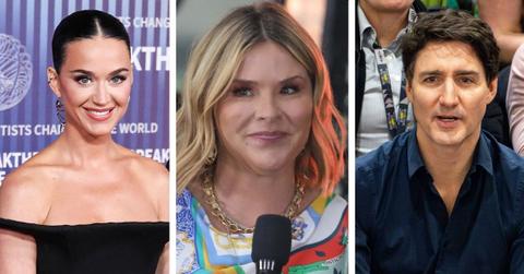 Photo of Katy Perry, Jenna Bush Hager and Justin Trudeau