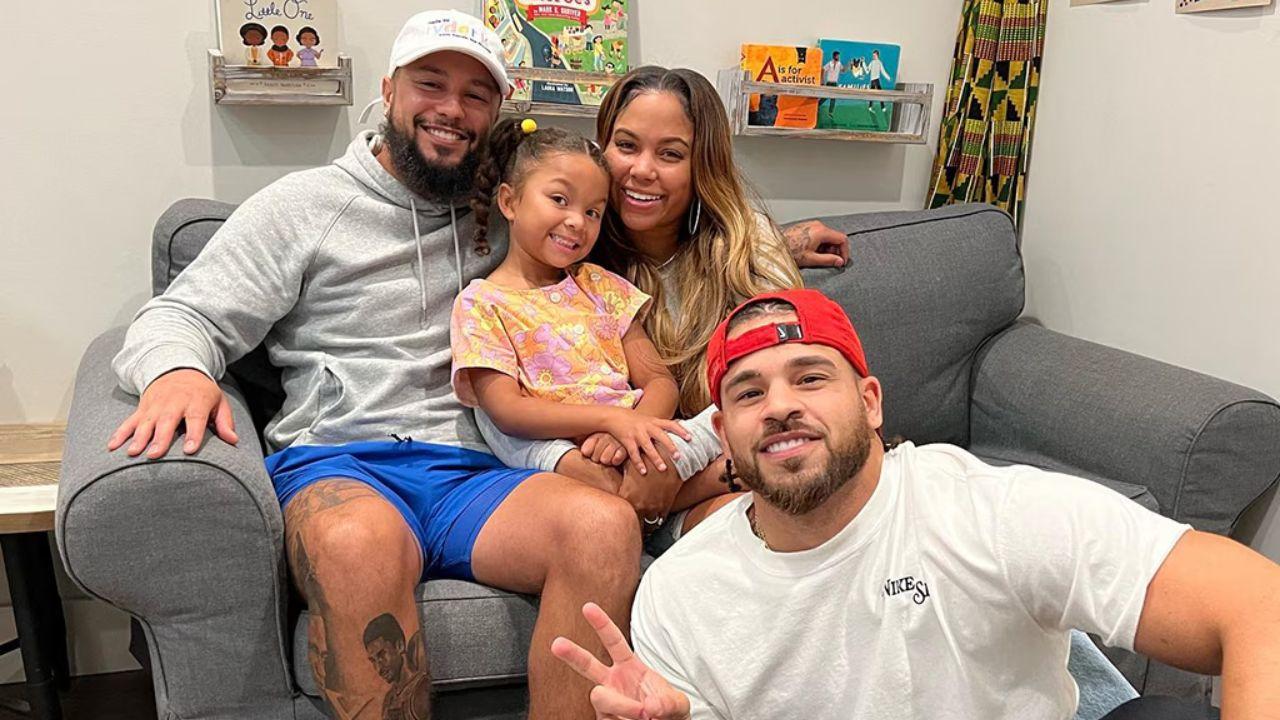 Image of Cheyenne Davis admits putting their kids first has helped her and Cory Wharton's blended family thrive.