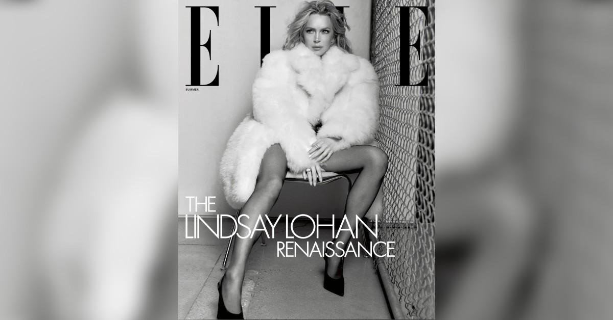 lindsay lohan reveals specific skincare secrets after plastic surgery rumors swirled chris collis elle