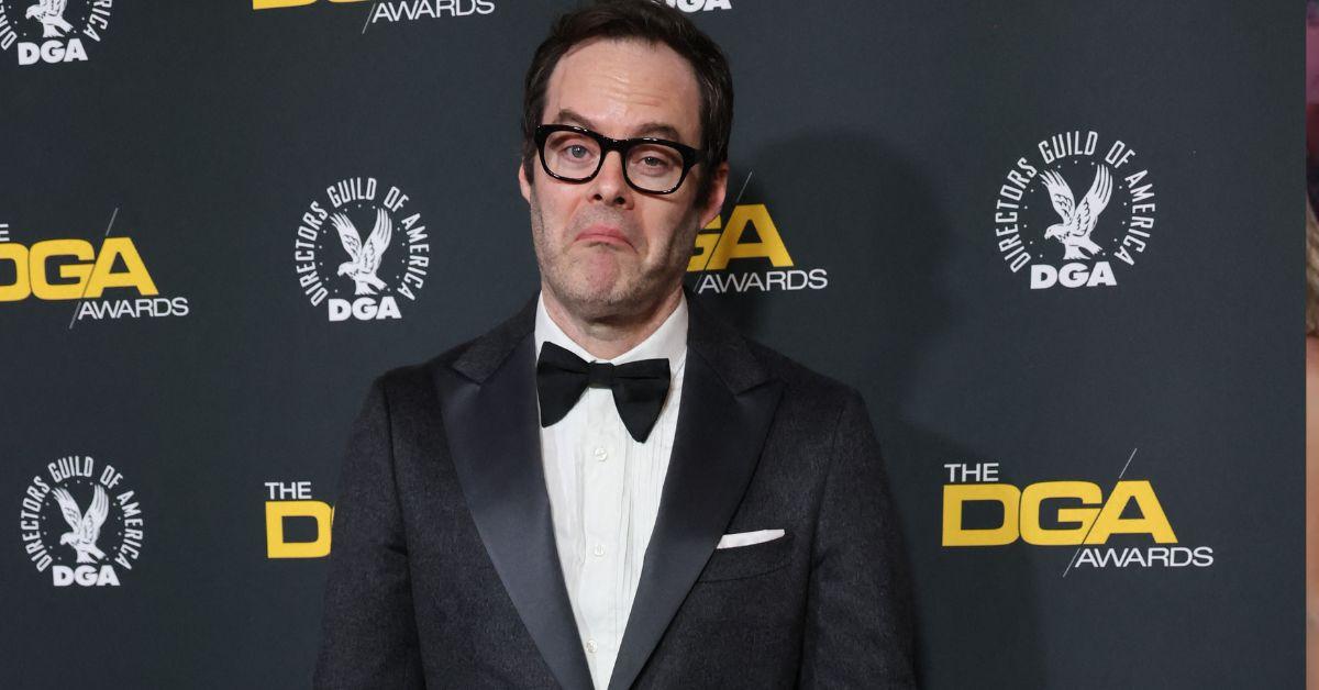 image of Bill Hader and Nick Reiner got into a tiff at the holiday party.