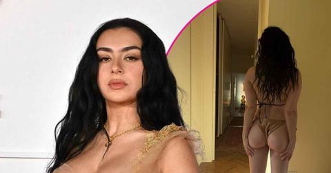 charli xcx bikini clad bares butt cheeky photos