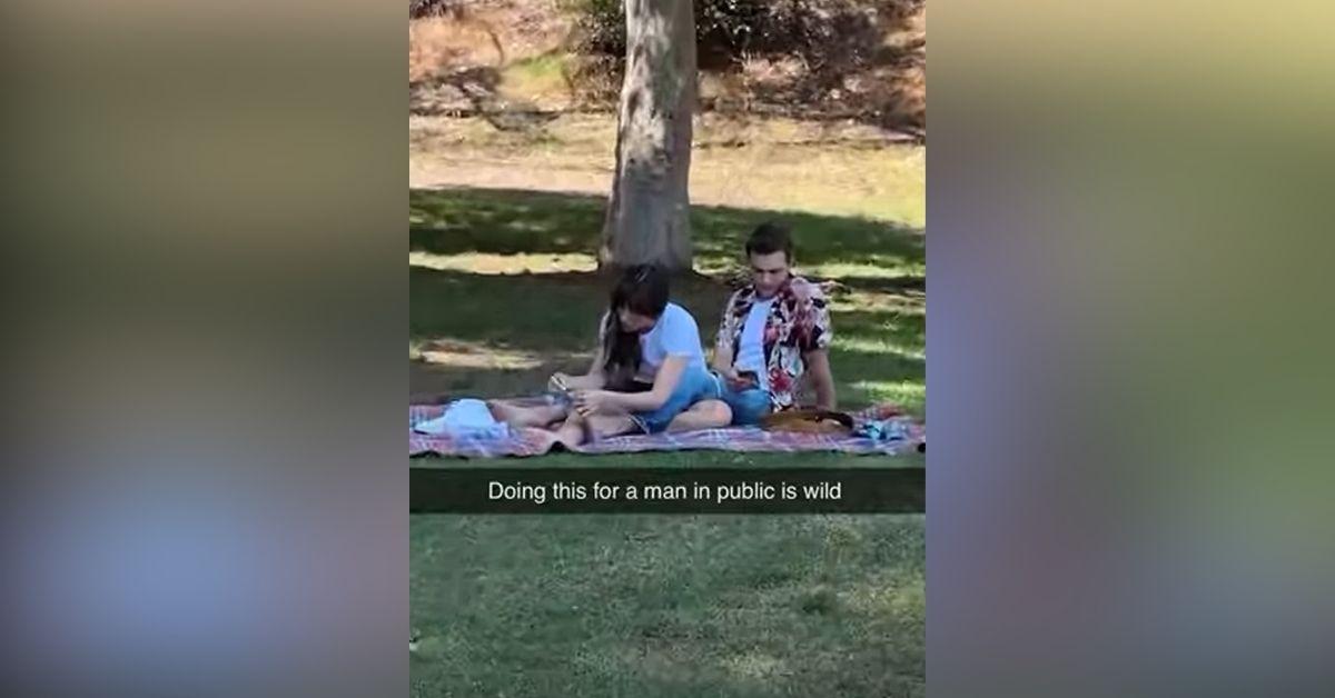 image of Alison Brie was seen cutting Dave Franco’s toenails in public.