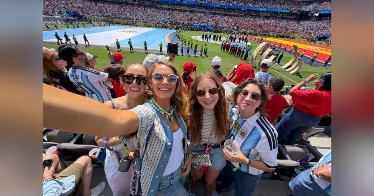 image of Blake Lively attended the 2026 FIFA World Cup final with three girlfriends and shared photos from the outing on Instagram.