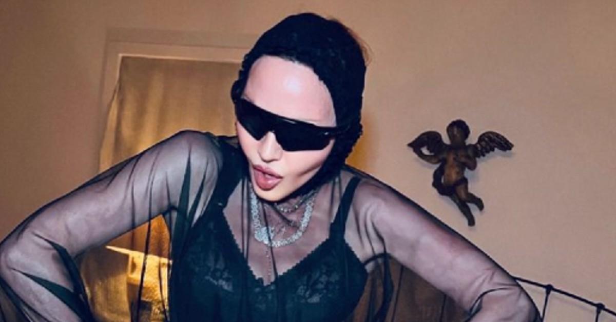 Madonna Uploaded a Super-Relatable Instagram of Herself Posing