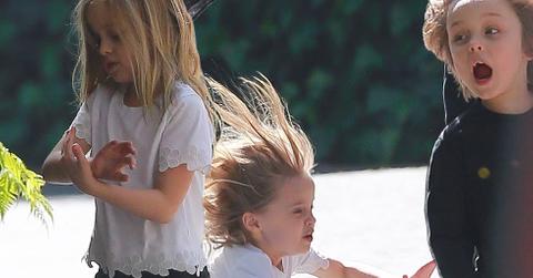 Vivienne jolie pitt falls