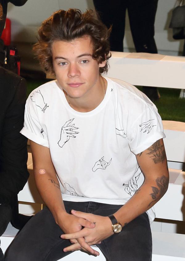 OK! Hottie of the Day Harry Styles at London Fashion Week